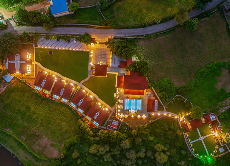 Sarasiurham Resort Drone View