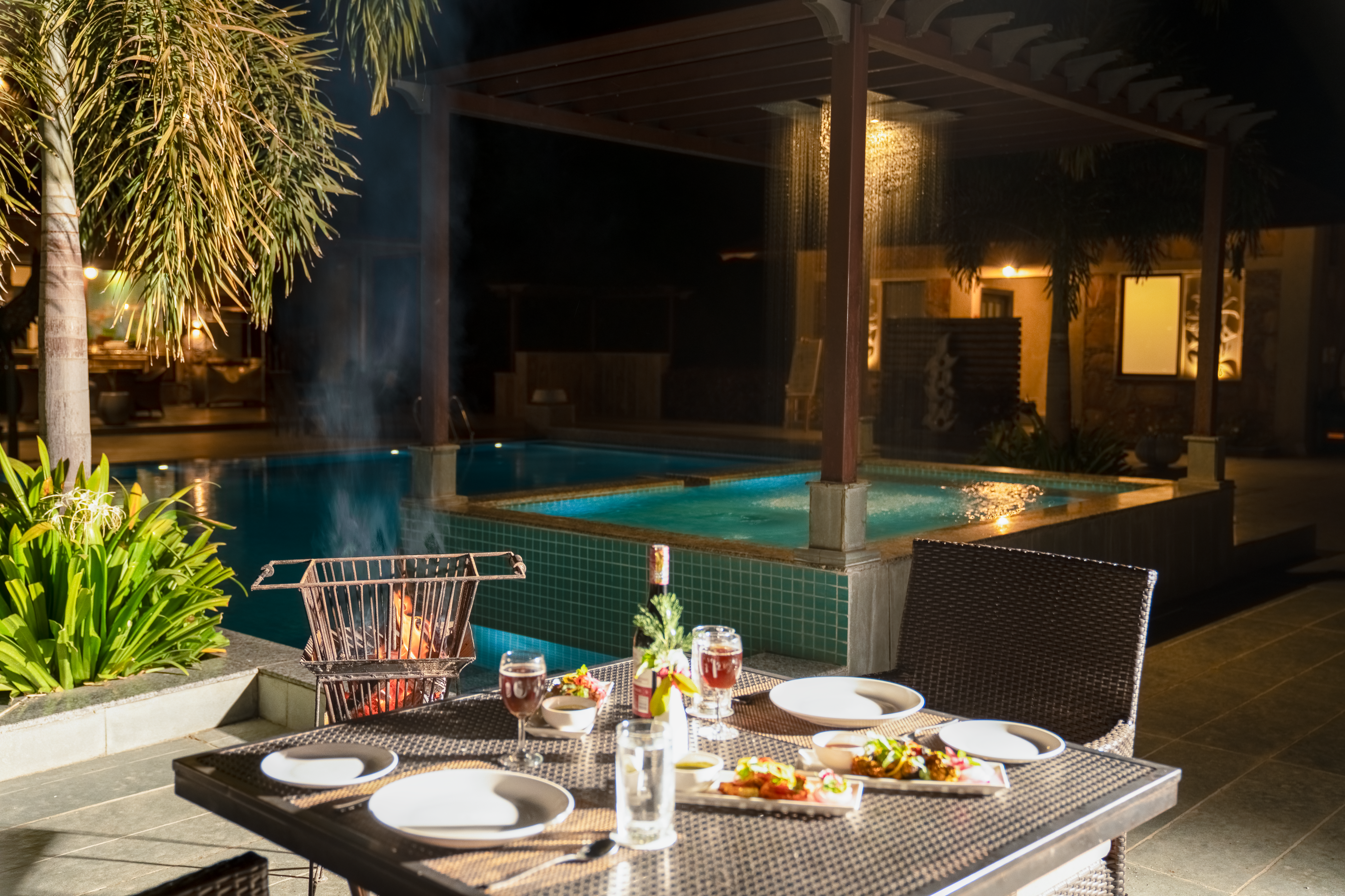 Candlelight dinner in Udaipur